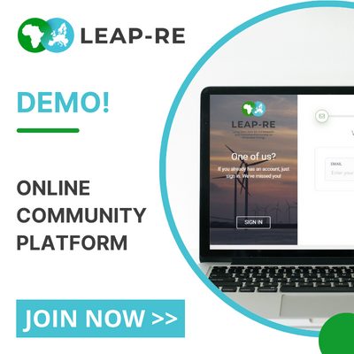 LEAP-RE Platform Demo Square